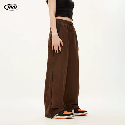 Elevate Your Style with Women’s Casual High Waist Joggers – Trendy Oversized Wide Leg Sweatpants for Ultimate Comfort and Fashion