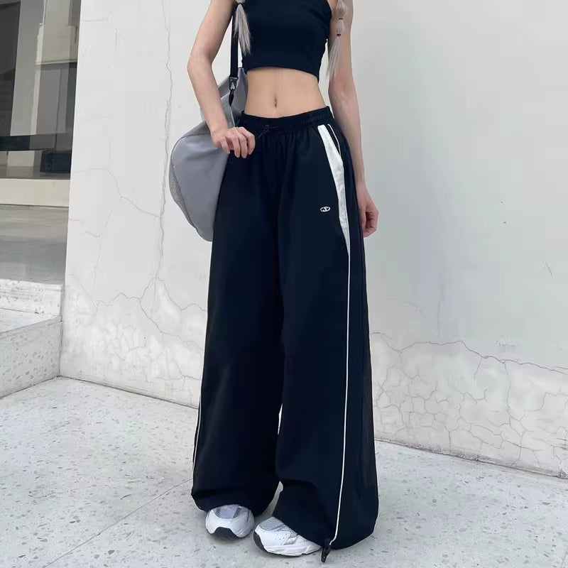 Elevate Your Style with Women’s Casual High Waist Joggers – Trendy Oversized Wide Leg Sweatpants for Ultimate Comfort and Fashion