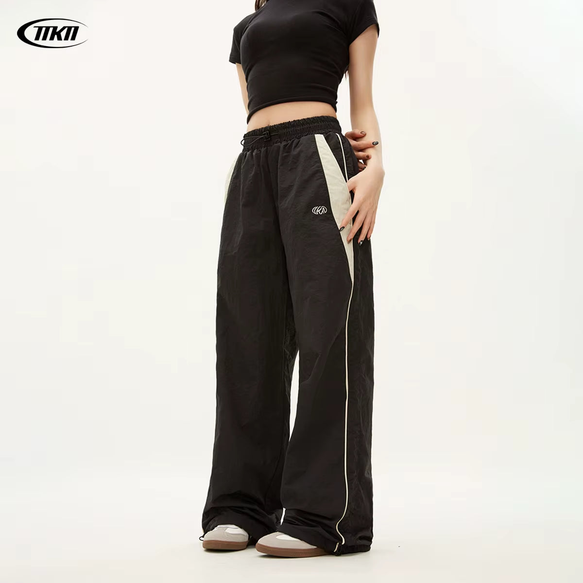 Elevate Your Style with Women’s Casual High Waist Joggers – Trendy Oversized Wide Leg Sweatpants for Ultimate Comfort and Fashion